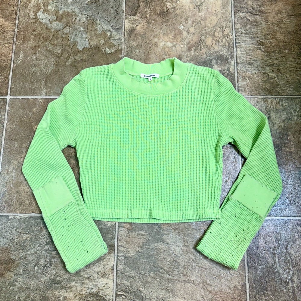 Cotton Citizen distressed thermal crop